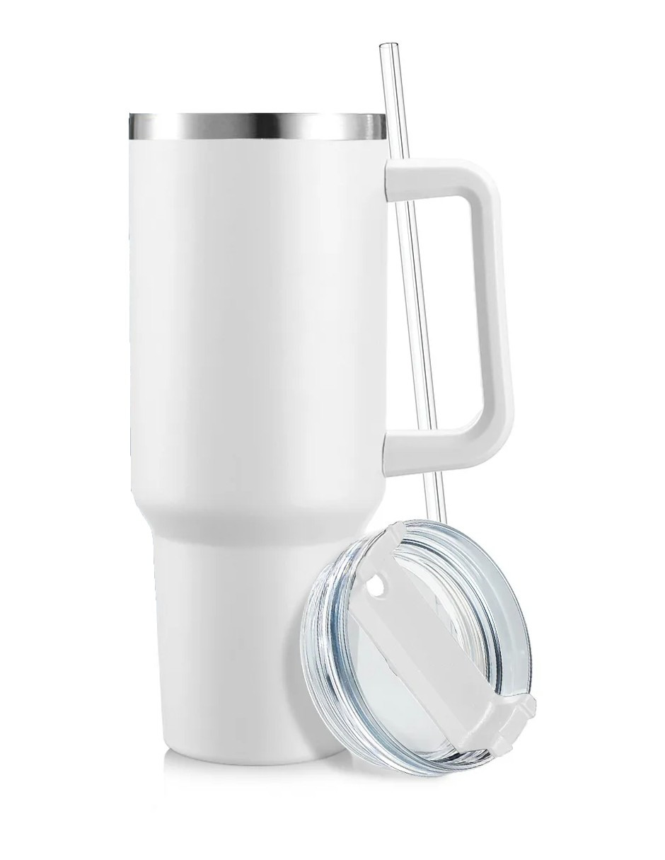 Foto 3 pulgar | Vaso Térmico De 40oz Acero Inoxidable Blanco 2.0 + Gratis Termo Güish De Regalo
