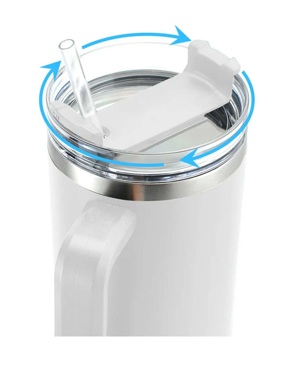 Foto 4 pulgar | Vaso Térmico De 40oz Acero Inoxidable Blanco 2.0 + Gratis Termo Güish De Regalo