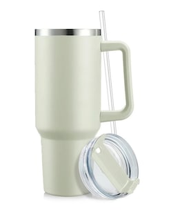 Foto 2 | Vaso Térmico De 40oz Acero Inoxidable Blanco + Gratis Termo Güish De Regalo