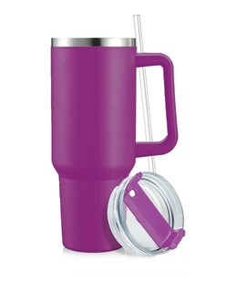 Foto 2 | Vaso Térmico De 40oz Acero Inoxidable Purpura + Gratis Termo Güish De Regalo