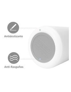 Foto 4 | Termo De Acero Inoxidable Dos Maneras De Beber Blanco + Gratis Termo Güish De Regalo