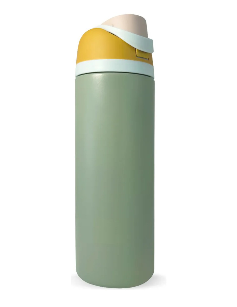 Foto 3 pulgar | Termo De Acero Inoxidable Dos Maneras De Beber + Gratis Termo Güish De Regalo