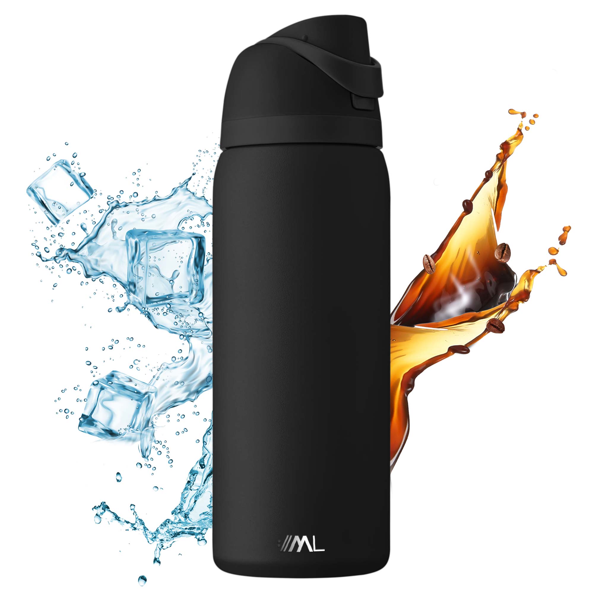 Foto 2 pulgar | Magma Life Termo Acero Inoxidable 946ml(32oz), Material Seguro Y Resistente, Tapa Con Botón Y Cerradura, Asa Integrada