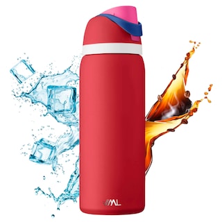 Foto 1 | Magma Life Termo Acero Inoxidable 946ml(32oz), Material Seguro Y Resistente, Tapa Con Botón Y Cerradura, Asa Integrada