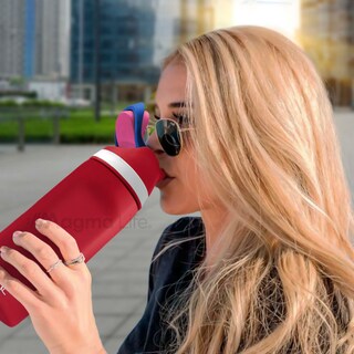 Foto 6 | Magma Life Termo De Acero Inoxidable Premium 710ml(24oz), Mantiene Bebidas Calientes O Frías Mas Horas, Tecnologia Te