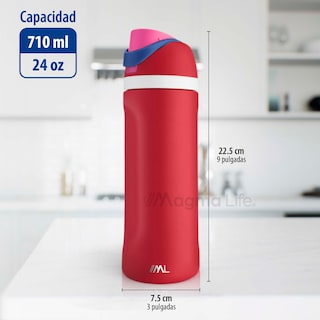 Foto 7 | Magma Life Termo De Acero Inoxidable Premium 710ml(24oz), Mantiene Bebidas Calientes O Frías Mas Horas, Tecnologia Te