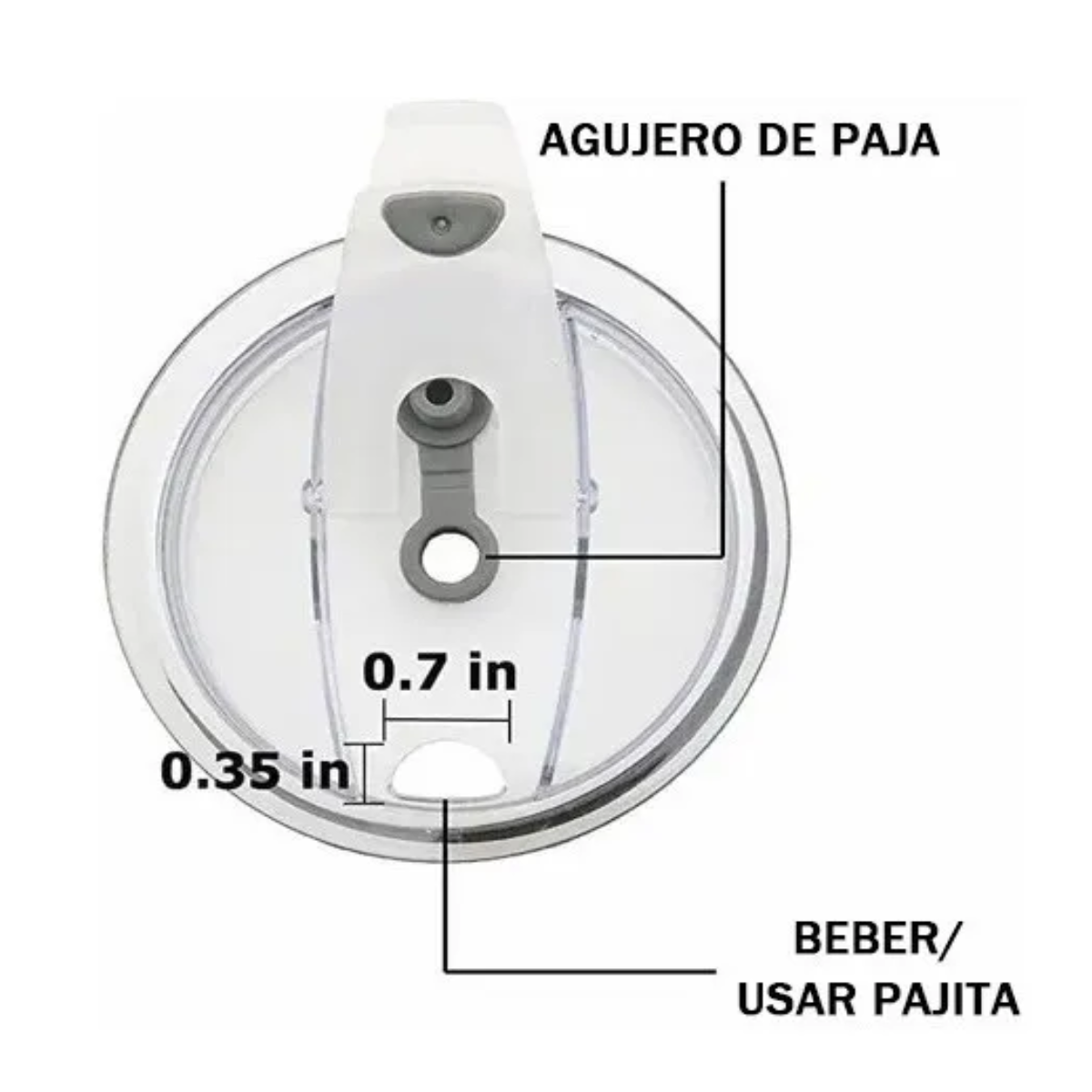 Foto 5 pulgar | Termo Portátil De Acero Inoxidable Con Calor Y Frío De 20oz Lab.g Rosa