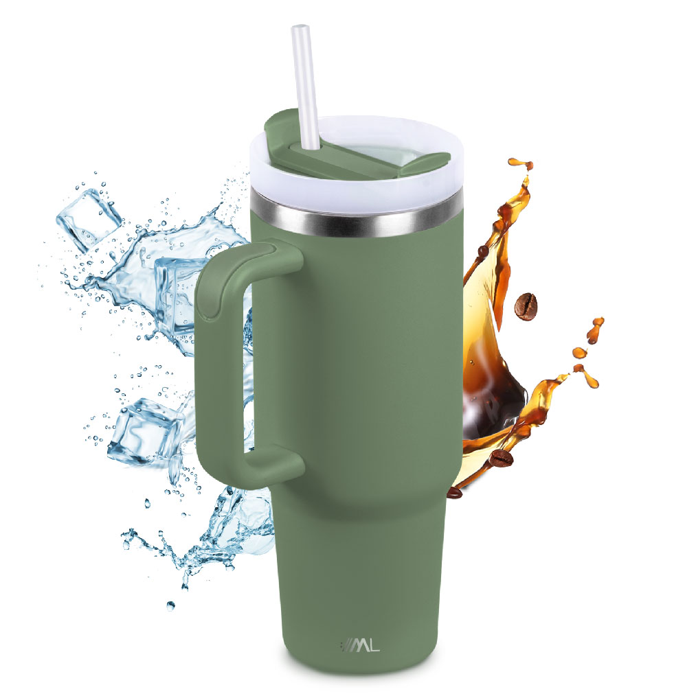 Foto 2 pulgar | Magma Life Termo De Acero Inoxidable Premium 1180ml (40oz) Mantiene Bebidas Calientes O Frías Mas Horas (verde)