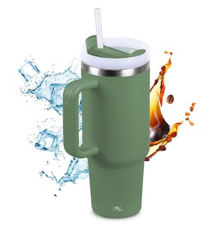 Foto 1 | Magma Life Termo De Acero Inoxidable Premium 1180ml (40oz) Mantiene Bebidas Calientes O Frías Mas Horas (verde)