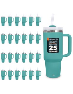 Foto 3 | Magma Life Termo De Acero Inoxidable Premium 1180ml(40oz) Mantiene Bebidas Calientes O Frías Horas, Tecnología Te