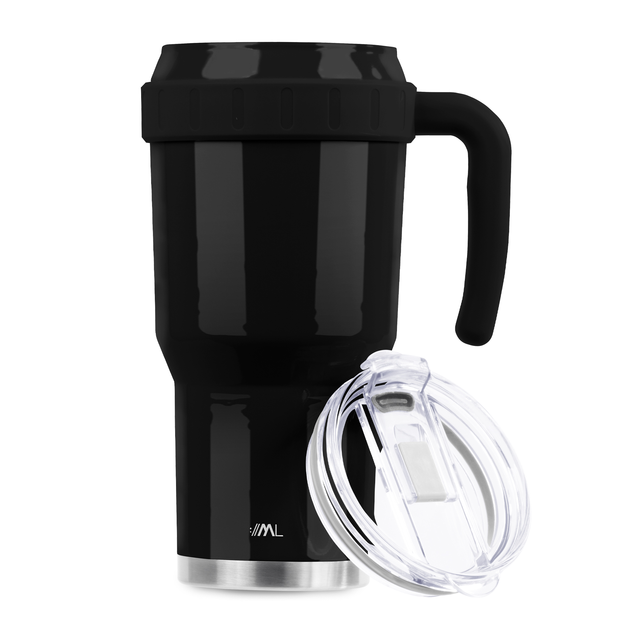 Foto 1 | Magma Life Termo Para Café Y Agua, Botella Térmica De Acero Inoxidable 40 Oz (1200 Ml) (negro)