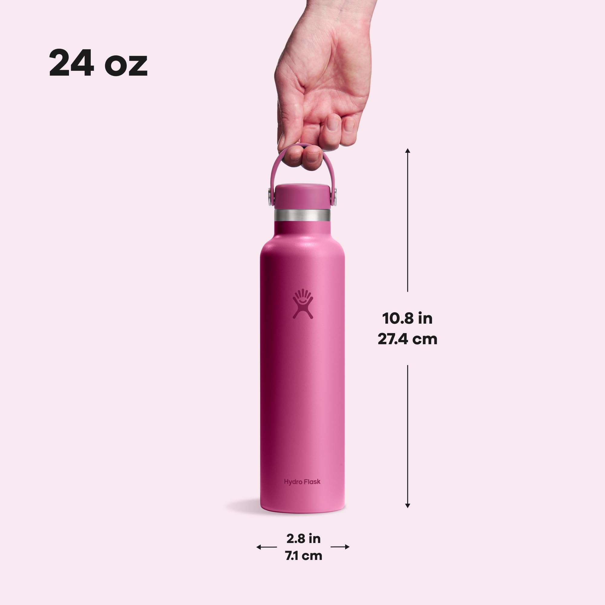 Foto 5 pulgar | Botella De Agua Hydro Flask Standard 710 Ml Con Tapa Flexible - Reef - Venta Internacional.