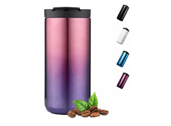 Vaso Térmico Xtellar Premium Para Vino, Café O Té De 400ml En Acero Inoxidable