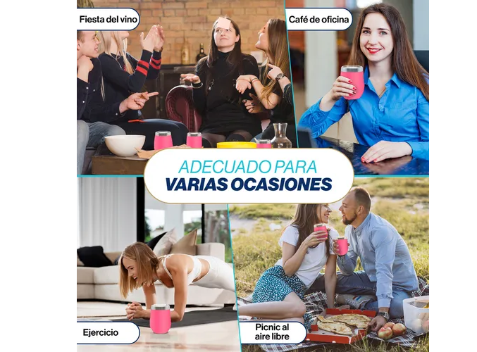 Foto 5 pulgar | Xtellar Vaso Térmico Antiderrames Premium 12on – Multifuncional E Ideal Para Cafés Y Tés