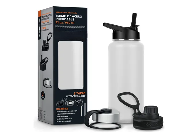 Foto 2 pulgar | Xtellar Magma Life Termo Multifuncional De Acero Inoxidable - 32 Oz (950 Ml) Para Todas Tus Bebidas