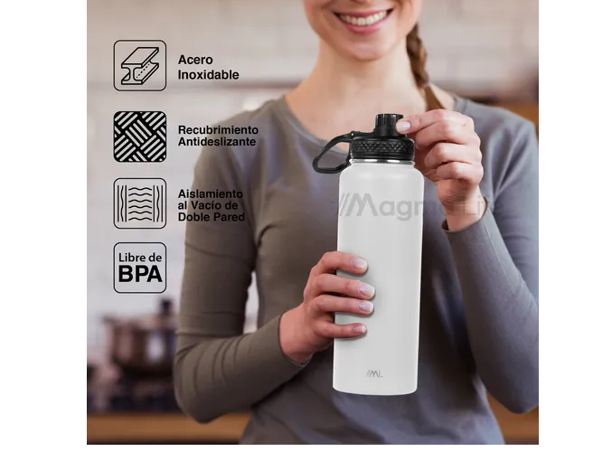 Foto 4 | Xtellar Magma Life Termo Multifuncional De Acero Inoxidable - 32 Oz (950 Ml) Para Todas Tus Bebidas