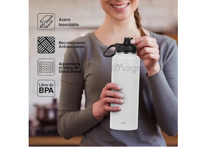 Foto 4 | Xtellar Magma Life Termo Multifuncional De Acero Inoxidable - 32 Oz (950 Ml) Para Todas Tus Bebidas