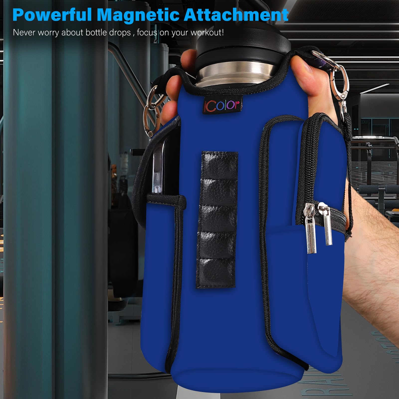 Foto 3 pulgar | Soporte Magnético Para Bolsa De Gimnasio Para Botellas De Agua, Icolor - Venta Internacional.