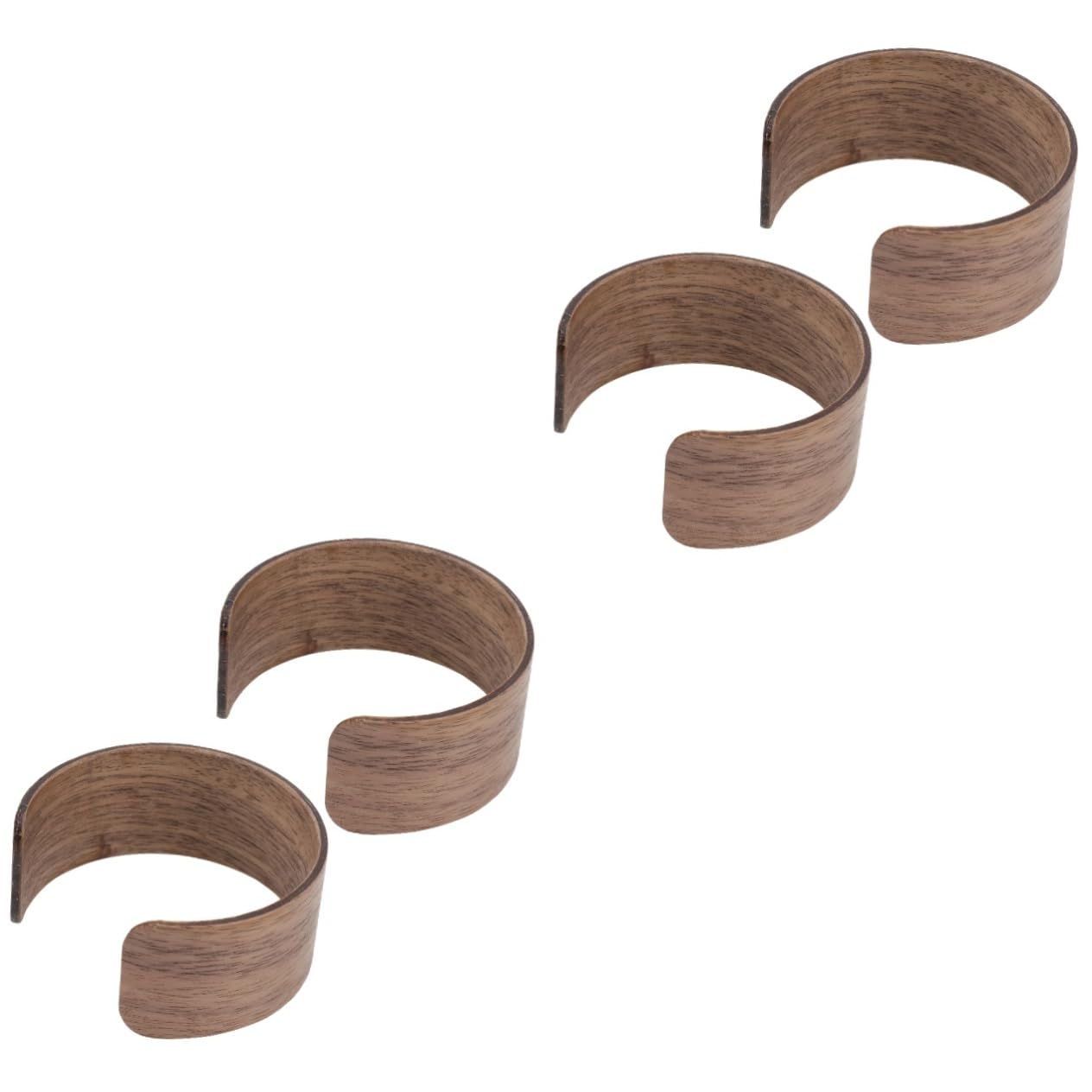 Funda Portavasos Con Aislamiento Térmico, 4 Unidades, Madera Feltechelectr - Venta Internacional.