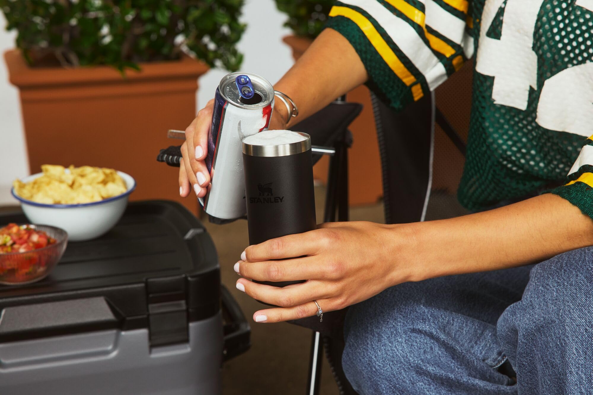 Foto 4 pulgar | Can Cooler Cup Stanley Everyday Slim, De Acero, 300 Ml, Apta Para Lavavajillas - Venta Internacional.