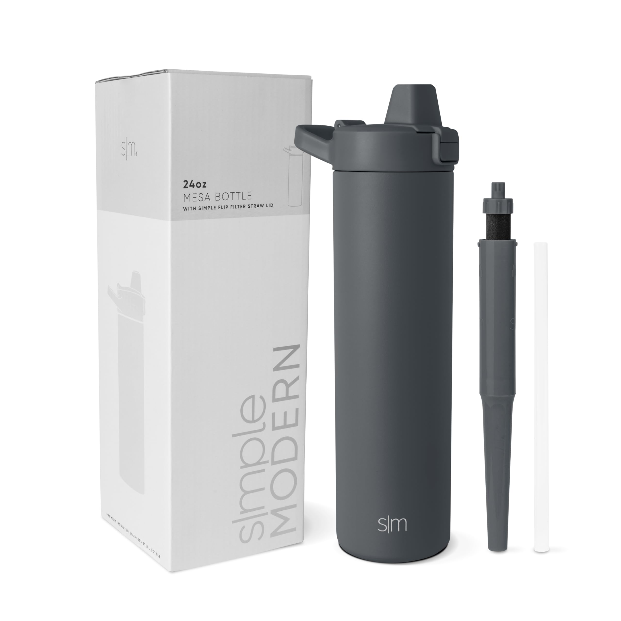 Botella De Agua Simple, Moderna, Filtrada, 700 Ml, Con Aislamiento De Grafito - Venta Internacional.