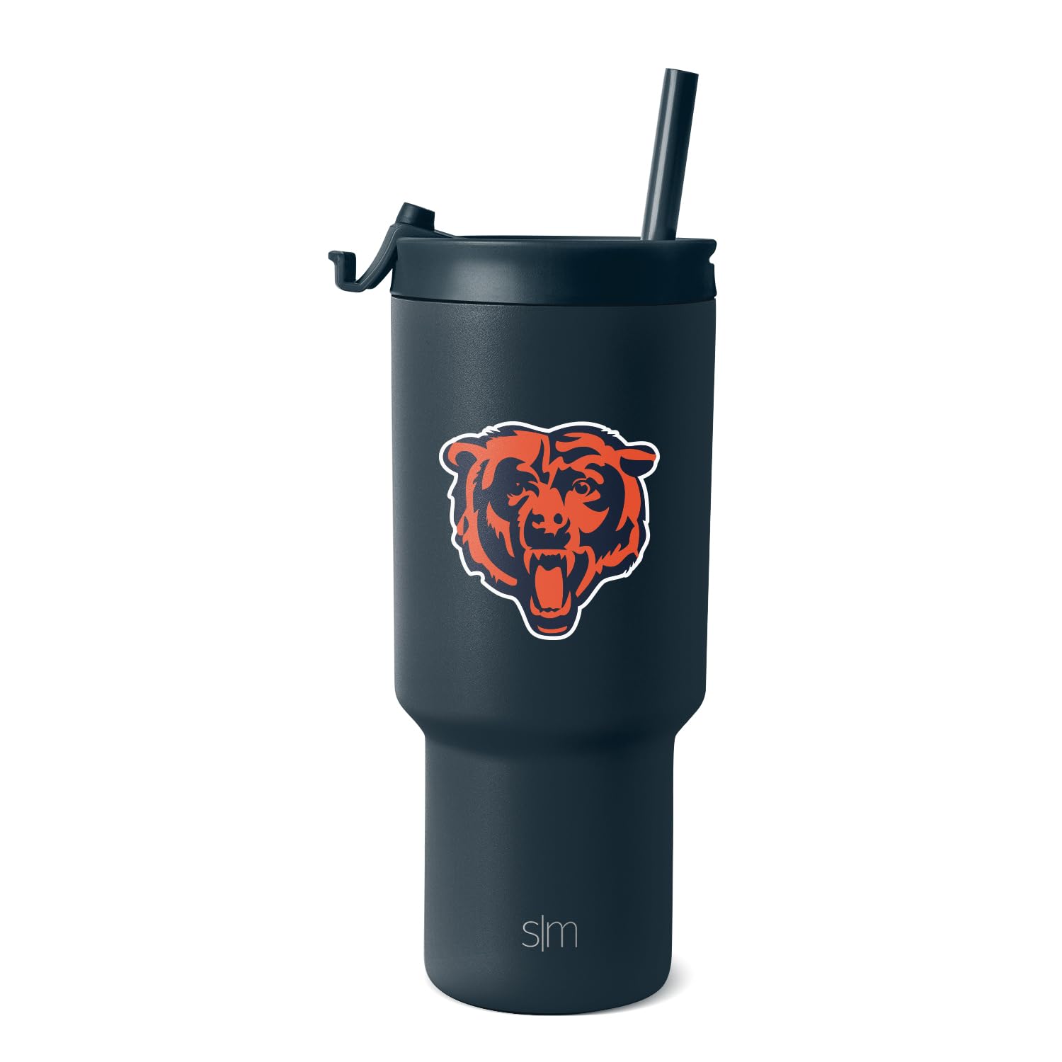 Foto 2 pulgar | Vaso Sencillo Y Moderno De Acero Inoxidable De Los Chicago Bears De La Nfl, 900 Ml - Venta Internacional.