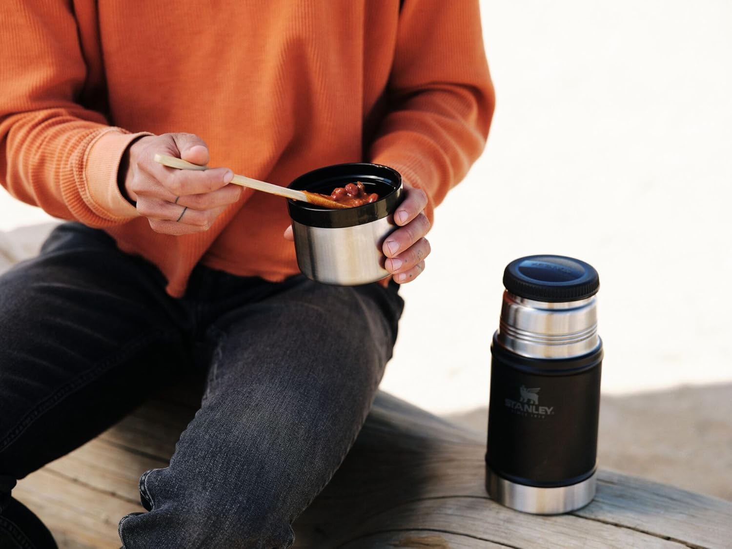 Foto 2 | Tarro De Comida Stanley Legendary Classic, 710 Ml, Cuarzo Rosa - Venta Internacional.