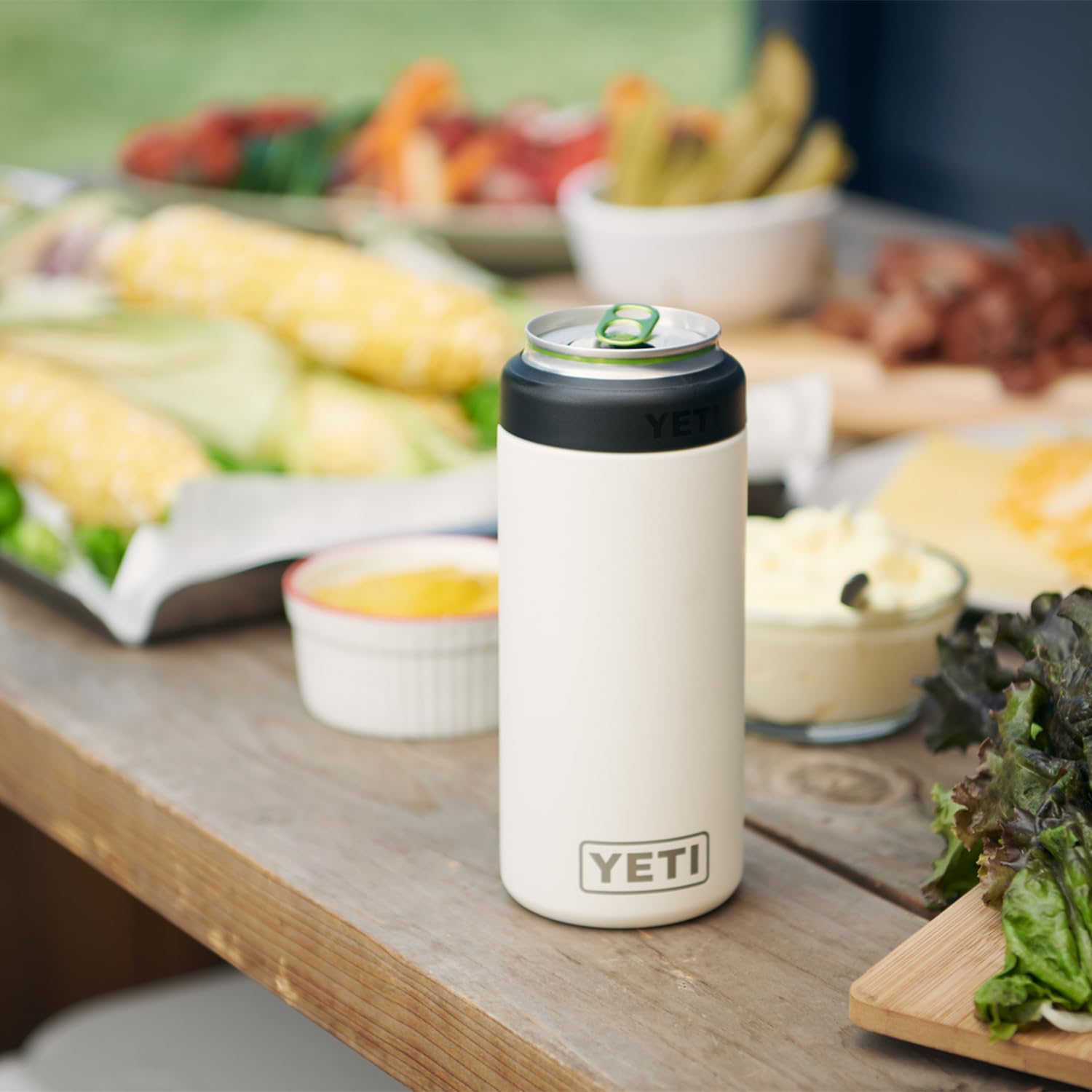 Foto 7 pulgar | Aislante Para Humedales Yeti Rambler Colster Slim, 355 Ml, Color Marrón - Venta Internacional.