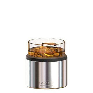 Foto 1 | Vaso De Whisky Asobu Con Aislamiento De Acero Inoxidable, 310 Ml, Plateado - Venta Internacional.