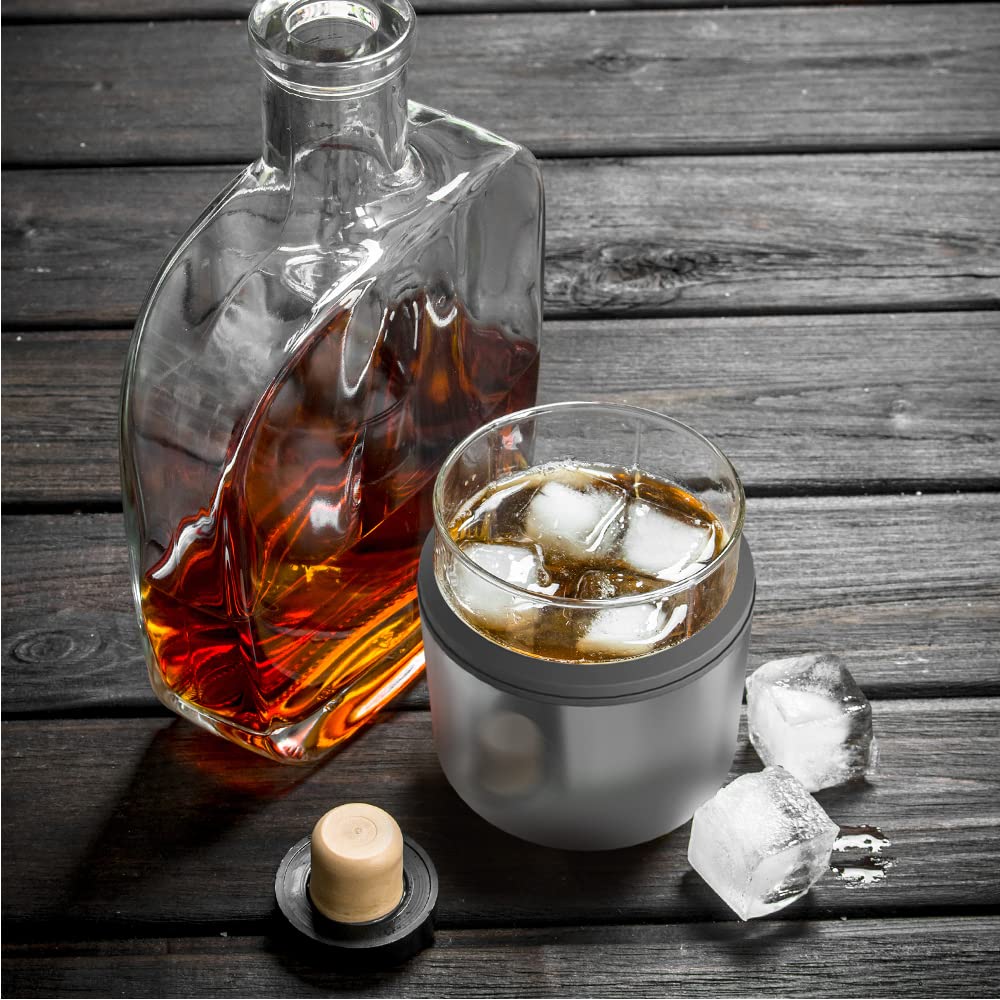 Foto 8 pulgar | Vaso De Whisky Asobu Con Aislamiento De Acero Inoxidable, 310 Ml, Plateado - Venta Internacional.