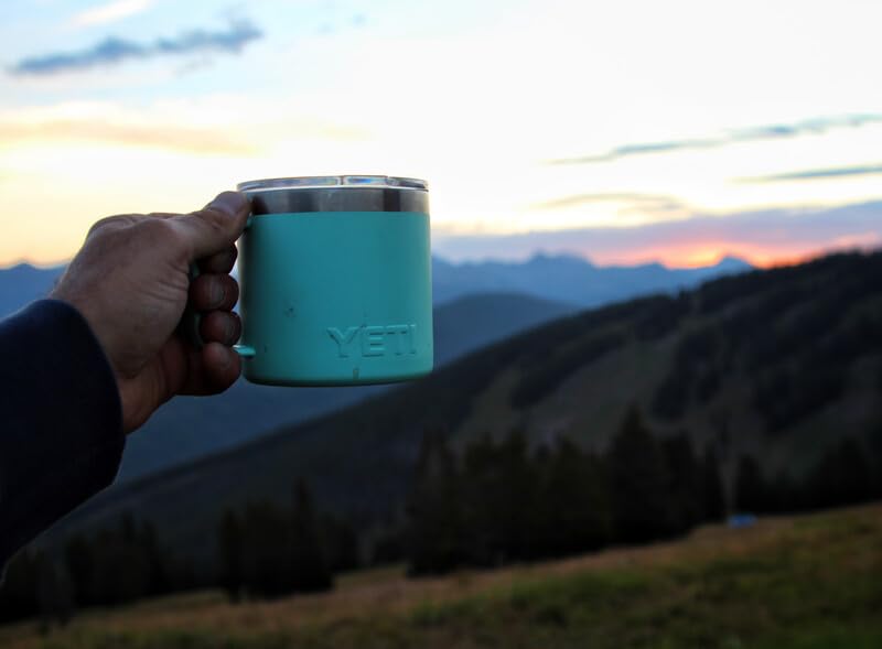 Foto 7 | Taza Yeti Rambler De Espuma Marina De Acero Inoxidable Con Aislamiento Al Vacío De 400 Ml - Venta Internacional.