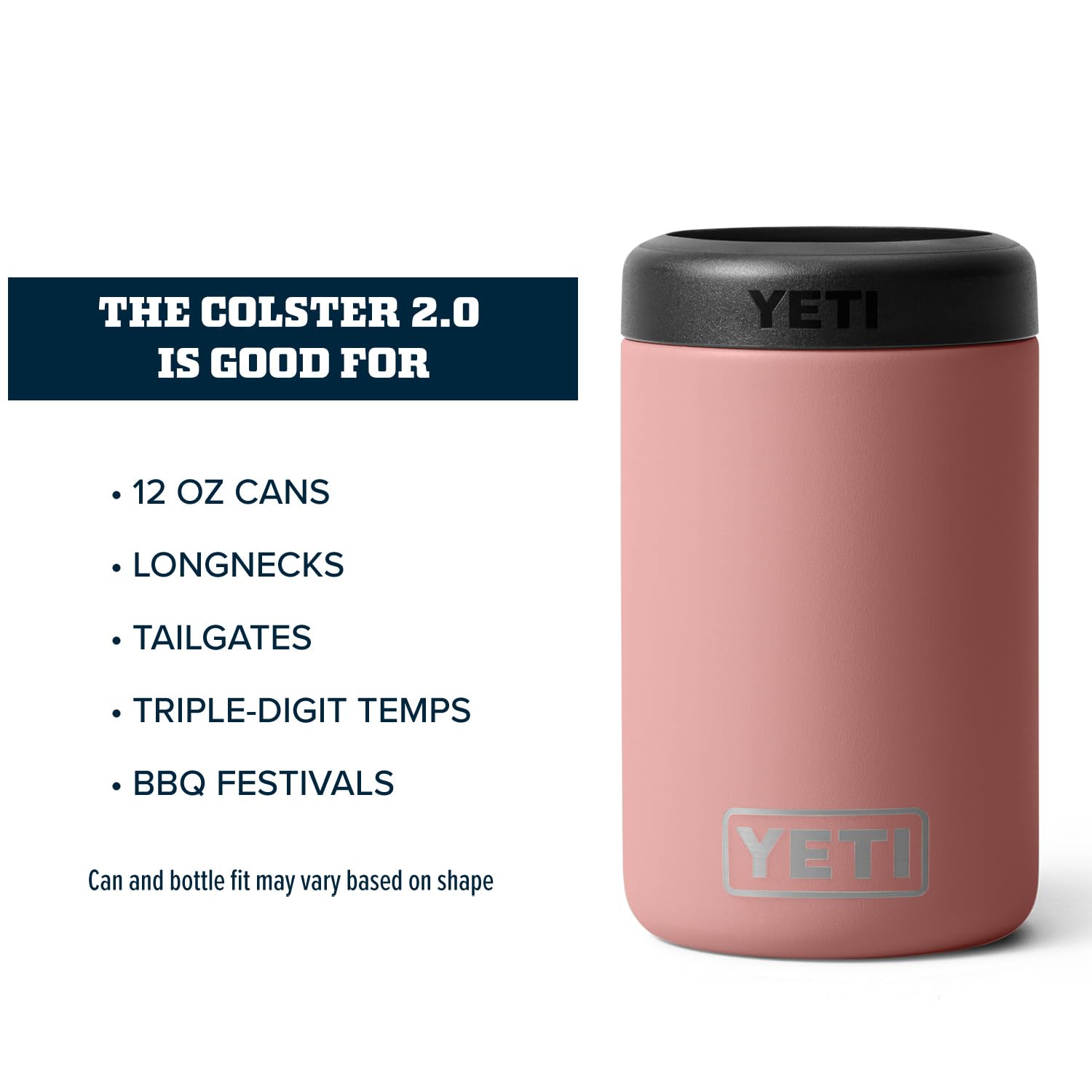 Foto 4 pulgar | Aislante Para Latas Yeti Rambler Colster (355 Ml), Color Rosa Arenisca - Venta Internacional.