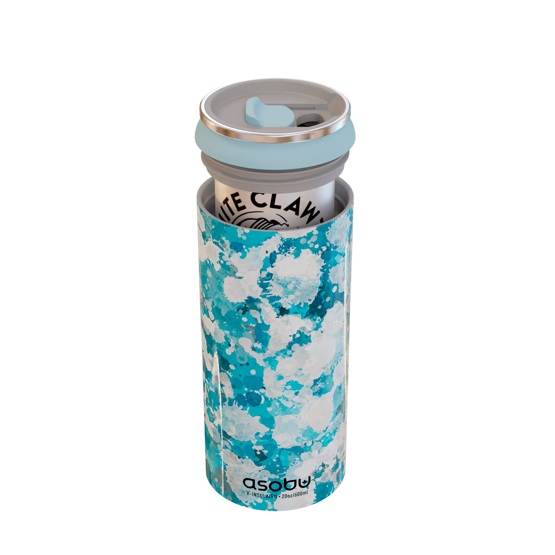 Foto 2 pulgar | Funda Enfriadora Can Cooler Sleeve Asobu Con Aislamiento Múltiple Para 12 Y 16 Oz - Venta Internacional.