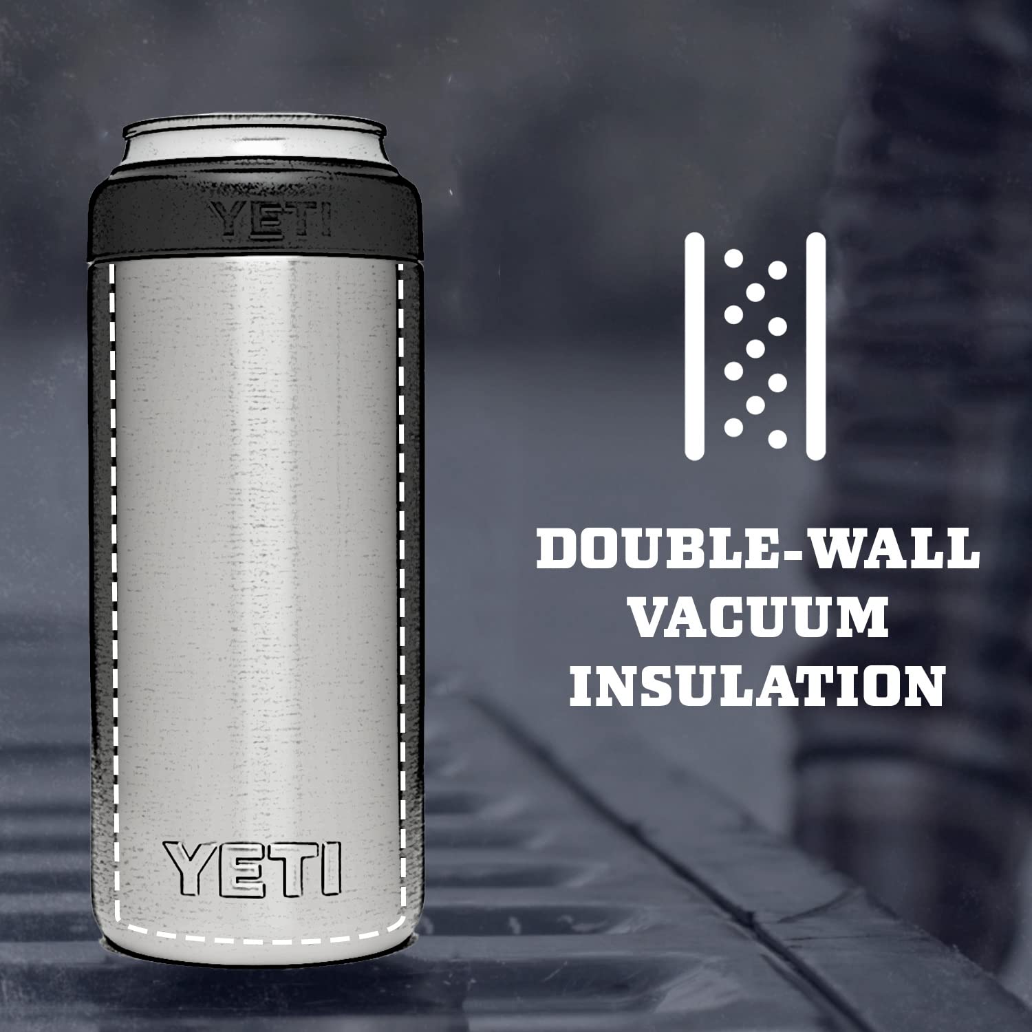 Foto 4 pulgar | Aislante Yeti Rambler Colster Slim, Lata De 355 Ml, Color Morado Nórdico - Venta Internacional.