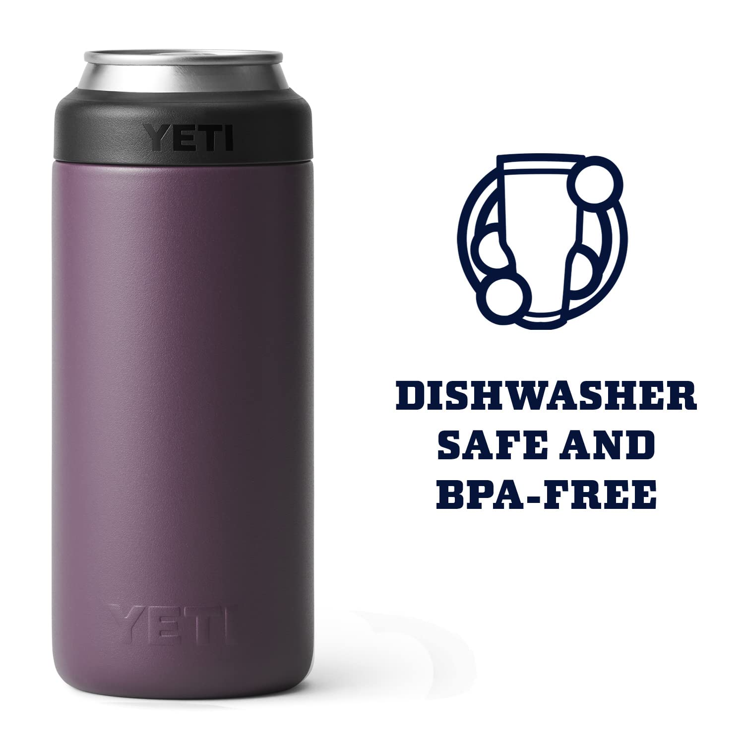Foto 6 pulgar | Aislante Yeti Rambler Colster Slim, Lata De 355 Ml, Color Morado Nórdico - Venta Internacional.