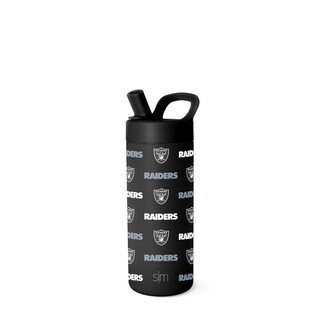 Foto 1 | Botella De Agua Sencilla Y Moderna De La Nfl Las Vegas Raiders Kids - Venta Internacional.