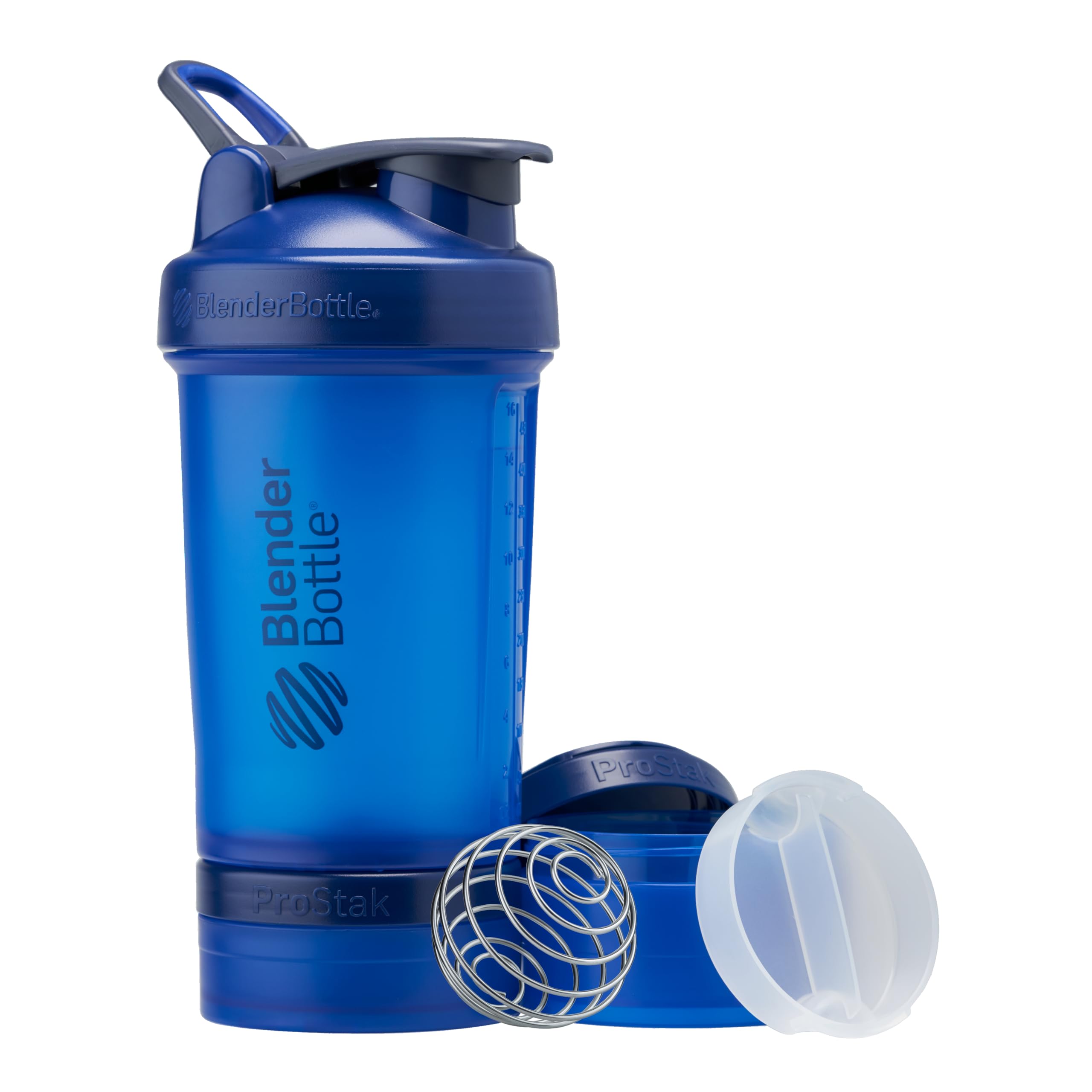 Mezclador De Botellas, Batidora, Classic V2, Prostak, 650 Ml, Azul - Venta Internacional.