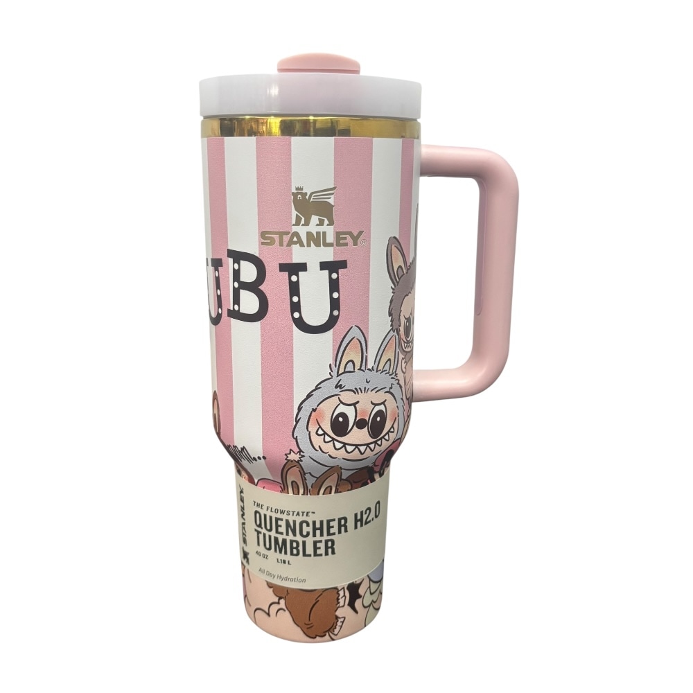 Termo de Acero Inoxidable Stanley Edición Especial Labubu Rosa $1,599