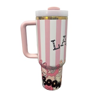 Foto 3 | Termo de Acero Inoxidable Stanley Edición Especial Labubu Rosa