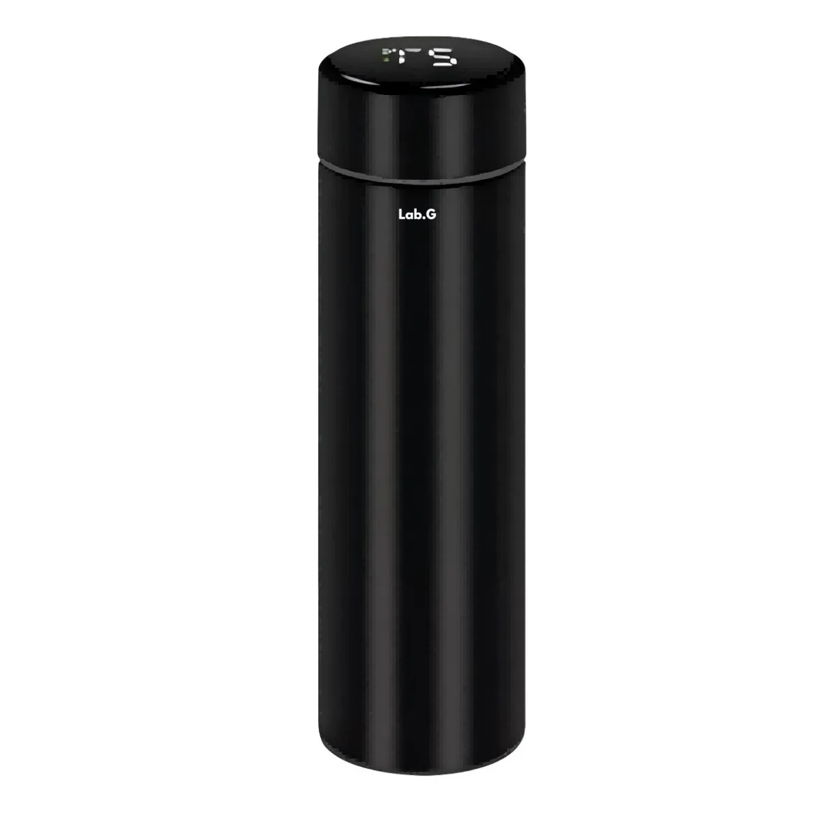 Termo Digital Inteligente De Acero Inoxidable 500ml Lab.g Negro