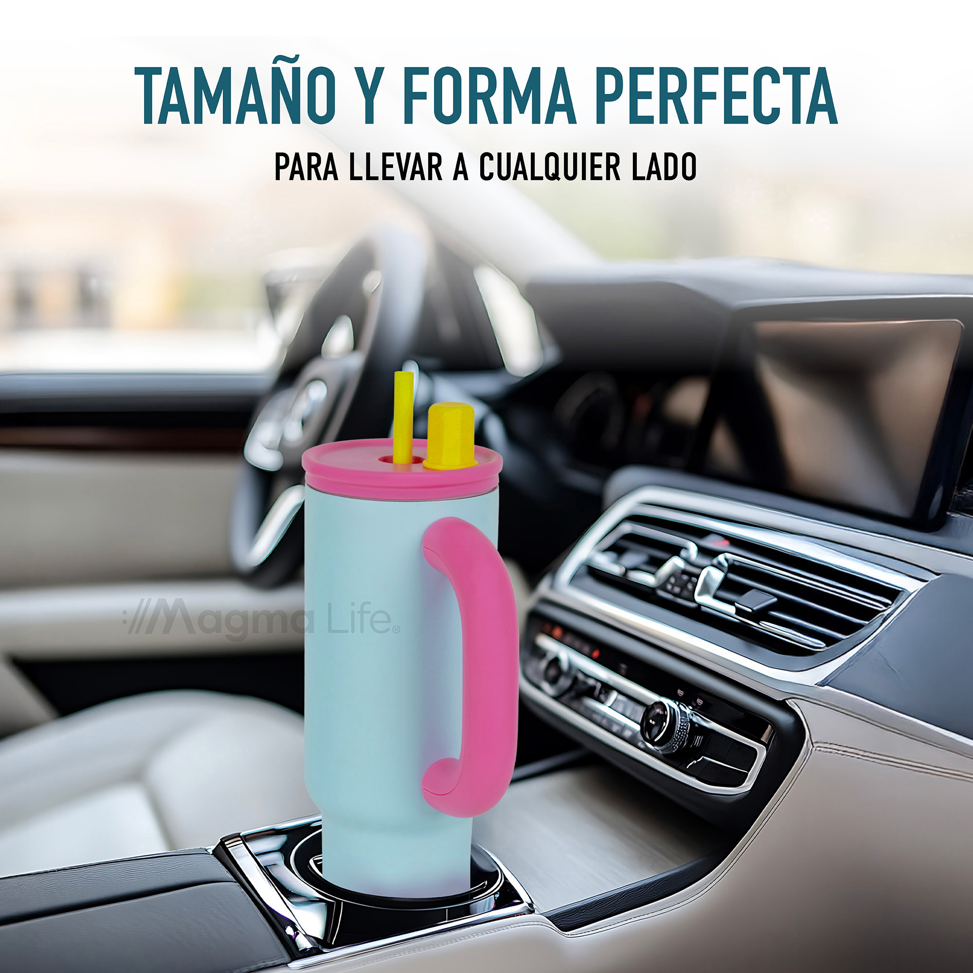 Foto 3 pulgar | Magma Life Termo Flip 40 Oz De Acero Inoxidable  Doble Pared  Antiderrame  Azul