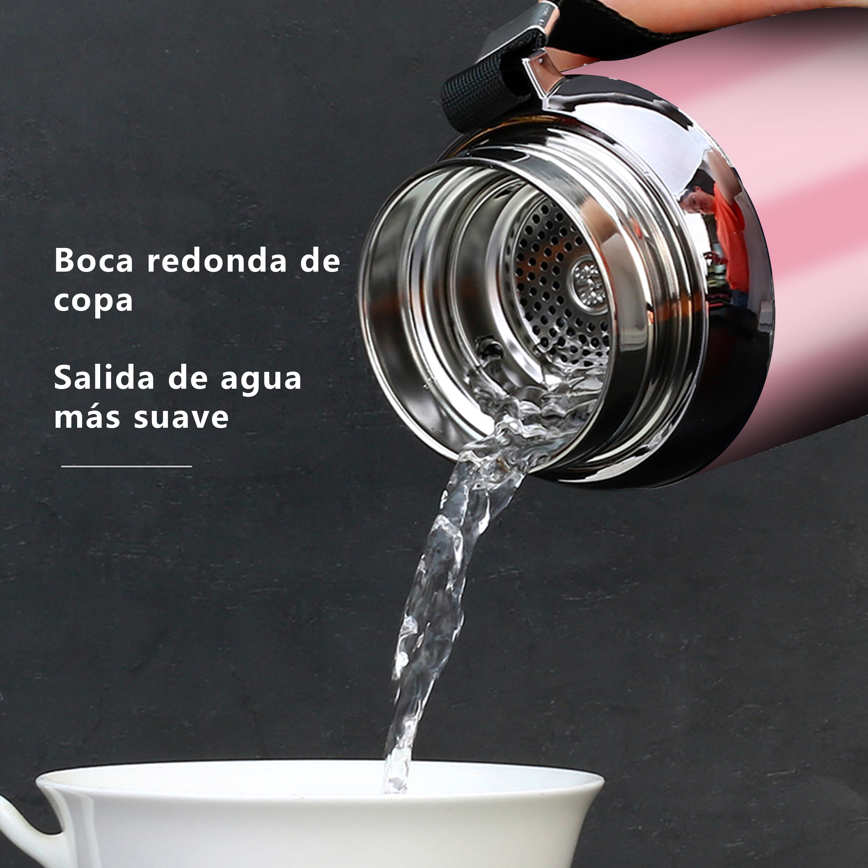 Foto 4 | Termo De 800ml Acero Inoxidable Térmico Caliente Y Fria