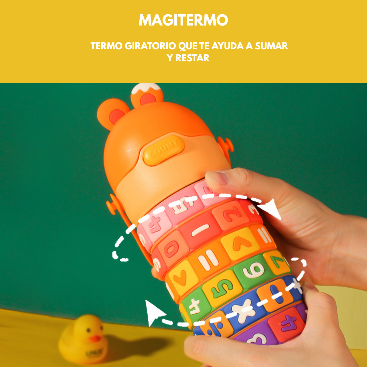 Foto 5 pulgar | Termo Matemágico: Para Niños