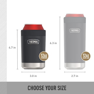 Foto 6 | Aislador Para Latas De Bebidas Thermos Icon Series 350 Ml De Acero Inoxidable - Venta Internacional.