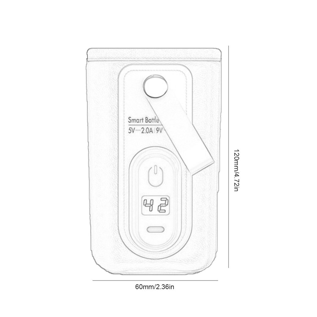 Foto 4 pulgar | Funda Termostática Para Botella Genérica Milk Artifact - Venta Internacional.