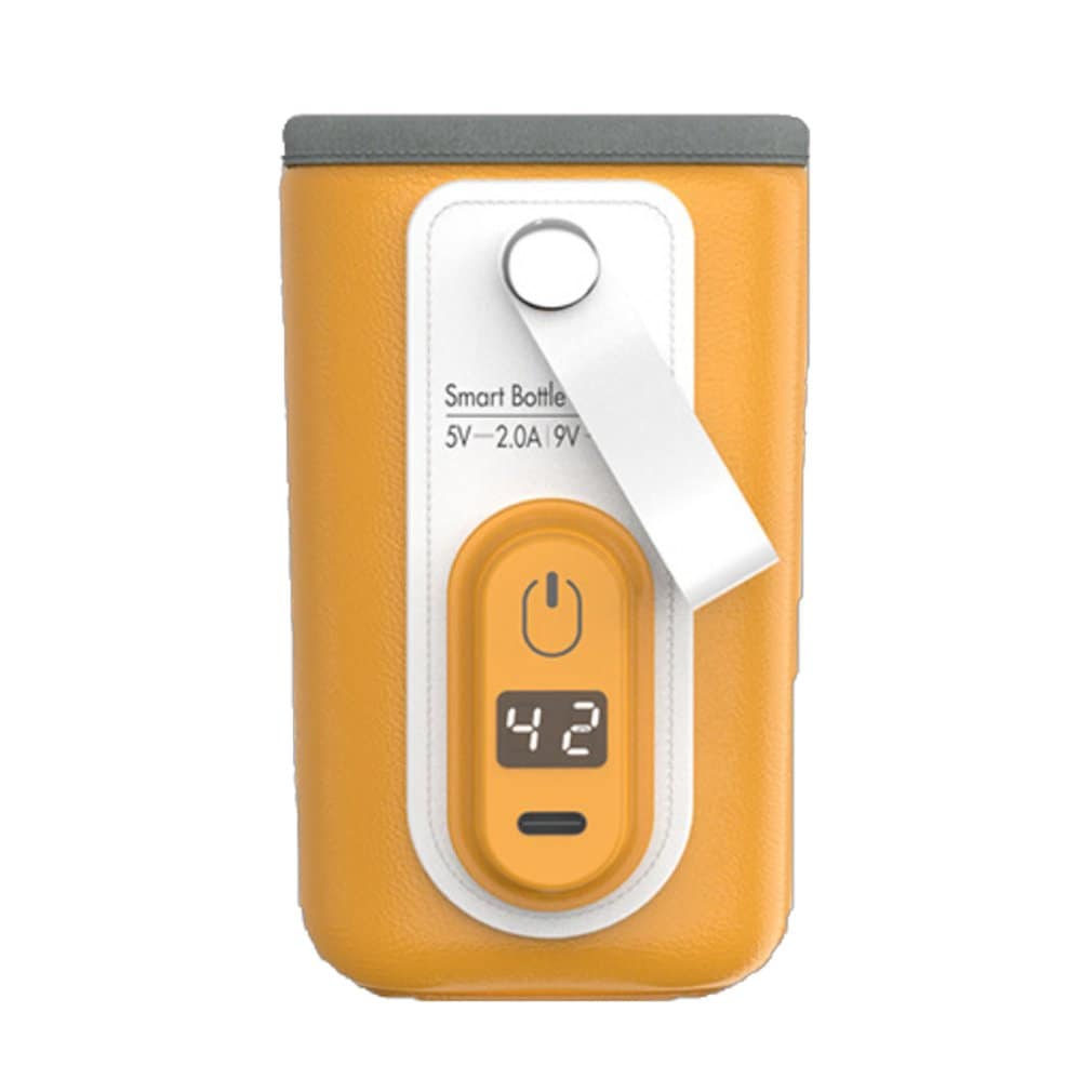 Funda Termostática Para Botella Con Diseño De Leche  Diseño De Artefacto  Naranja Y Amarillo - Venta Internacional. $813