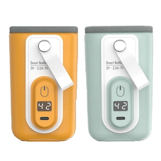 Foto 2 | Funda Termostática Para Botella Con Diseño De Leche Diseño De Artefacto Naranja Y Amarillo - Venta Internacional.