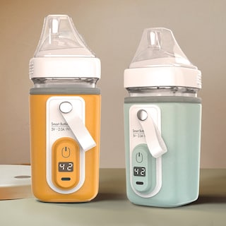 Foto 4 | Funda Termostática Para Botella Con Diseño De Leche Diseño De Artefacto Naranja Y Amarillo - Venta Internacional.