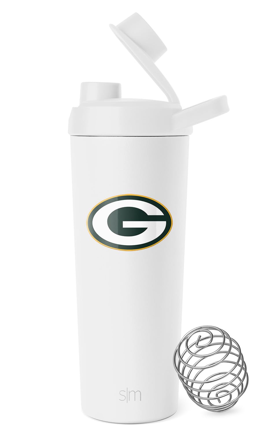 Foto 3 pulgar | Botella Mezcladora Simple Modern NFL Green Bay Packers 700 ml - Venta Internacional