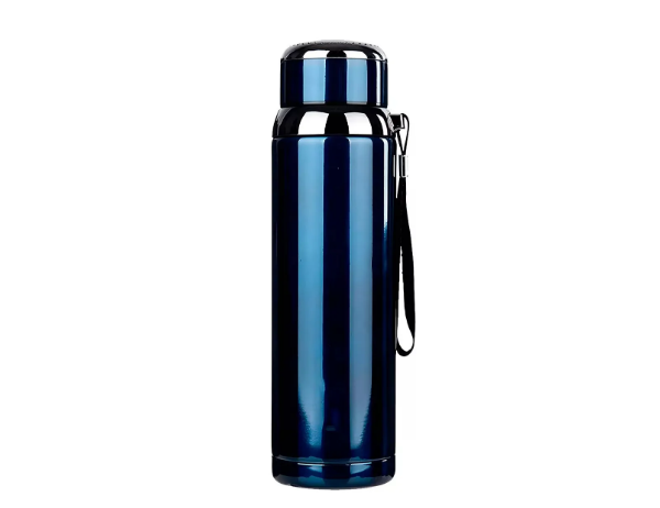 Vaso Térmico Metal Acero Inoxidable 1000ml Capacidad Colgar Color Azul Más Vendido 3º En Termos 4.4 Califica